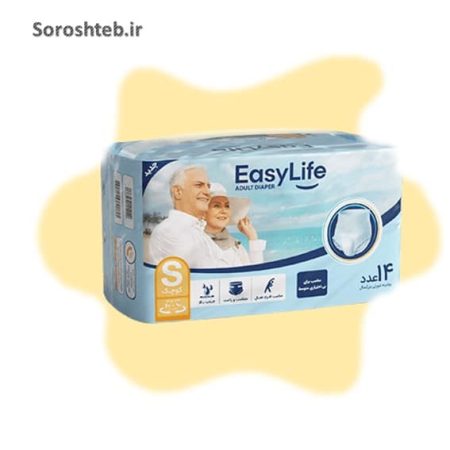 پوشک بزرگسال شورتی ایزی لایف اسمال